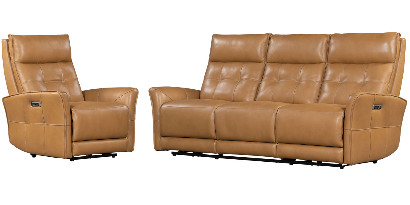 Parker Living Gershwin - Lucca Butterscotch Power Reclining Sofa and Recliner