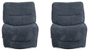 Parker Living Leo - Midnight Blue Armless Recliner Two Pack