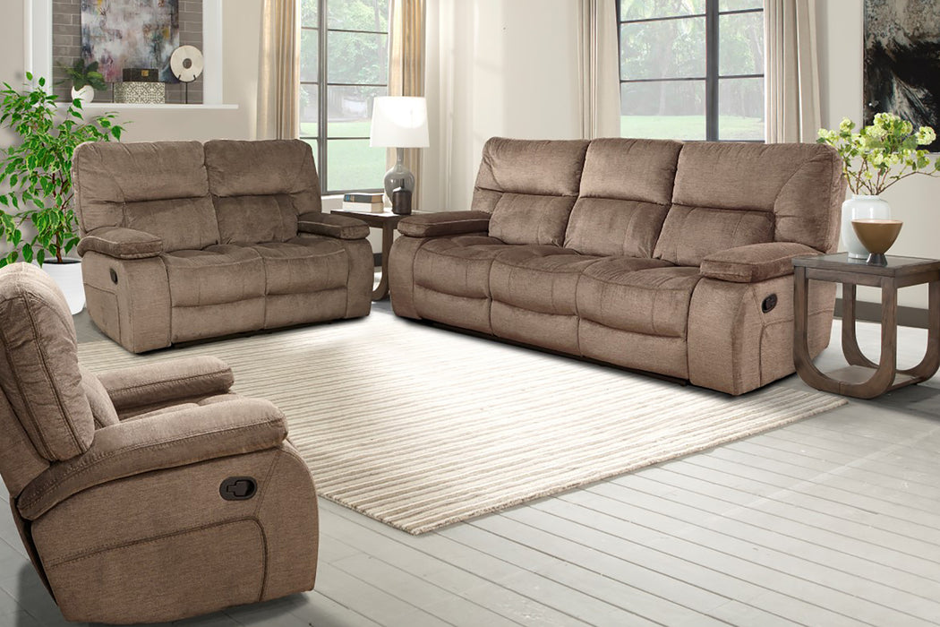Parker Living Chapman - Kona Manual Reclining Sofa Loveseat and Recliner - MCHA-421-KON