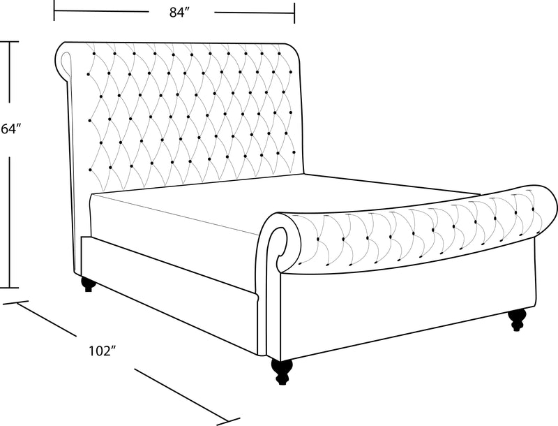 Parker Living Sleep Jackie - Crepe King Bed