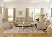Parker Living Dalton - Lucky Fawn Power Reclining Sofa Loveseat and Recliner