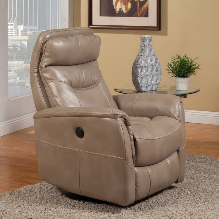 Parker Living Gemini - Linen Power Swivel Glider Recliner