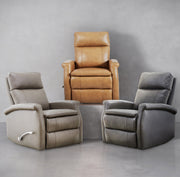 Parker Living Bristol - Graphite Swivel Glider Recliner Two Pack