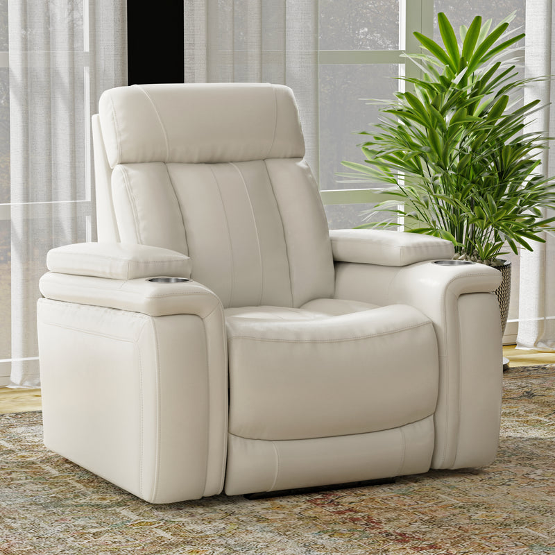 Parker Living Royce - Fantom Ivory Power Recliner Two Pack
