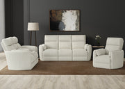 Parker Living Radius - Mega Ivory Power Glider Reclining Console Loveseat