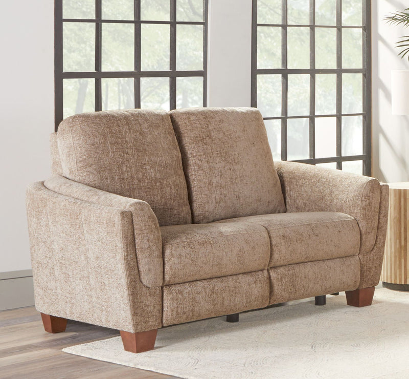 Parker Living Morehead - Biscotti Power Reclining Sofa and Loveseat