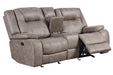 Parker Living Blake - Desert Taupe Reclining Console Loveseat