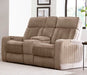 Parker Living Equinox - Mushroom Power Reclining Sofa and Loveseat