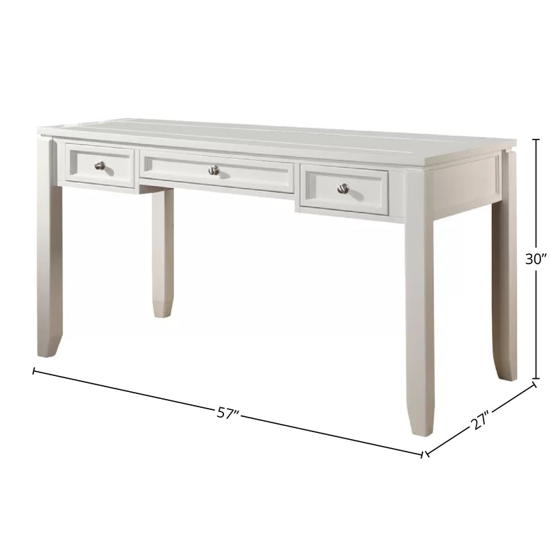 Parker House Boca L Shape Desk with File Credenza and Hutch
