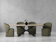 Parker House Crossings - Monaco Dining 86 In. Rectangular Dining Table