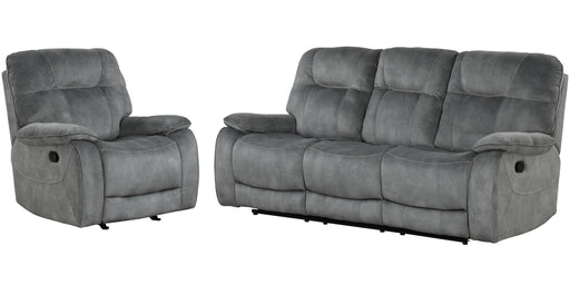 Parker Living Cooper - Shadow Grey Manual Reclining Sofa and Recliner