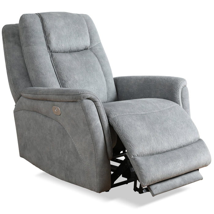 Parker Living Linus - Hudson Grey Zero Gravity Power Recliner