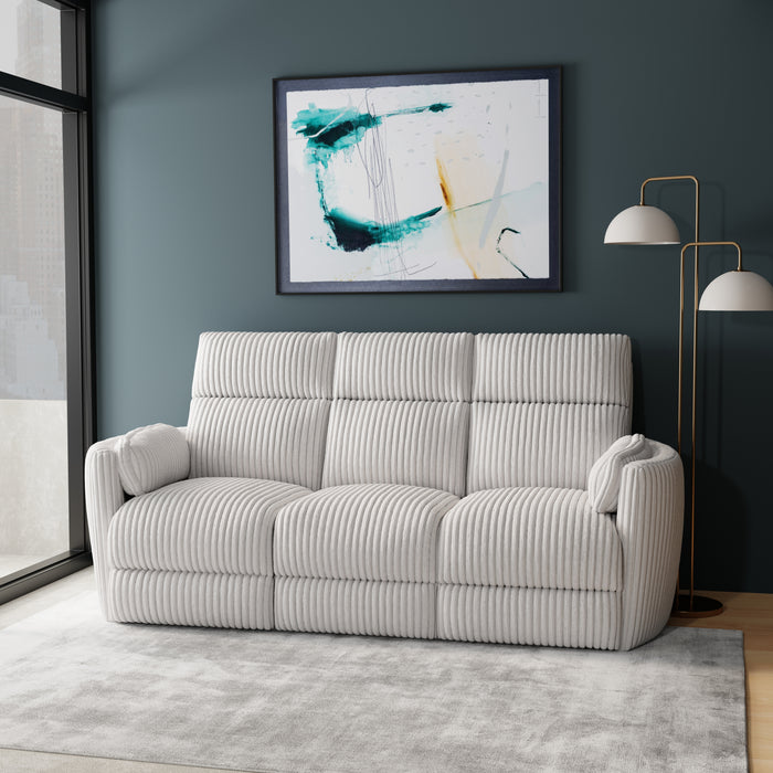 Parker Living Radius - Mega Ivory Power Reclining Sofa and Loveseat