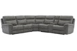 Parker Living Mason - Carbon 6 Piece Modular Power Reclining Sectional with Power Adjustable Headrests