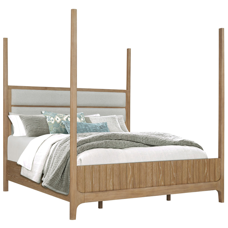 Parker House Escape - Bedroom Queen Poster Bed with Dresser and Mirror