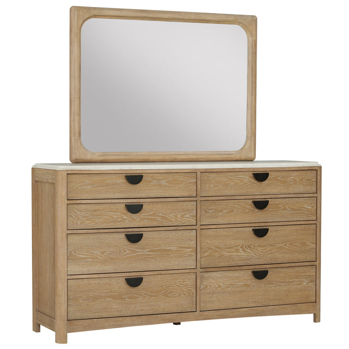 Parker House Escape - Bedroom 8 Drawer Dresser and Mirror