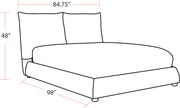 Parker Living Sleep Cumulus - Cozy Snow California King Bed