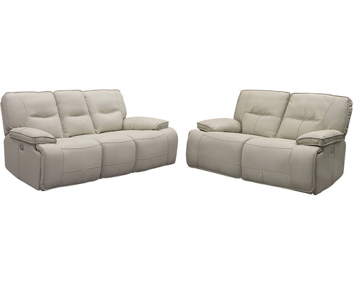 Parker Living Spartacus - Oyster Power Reclining Sofa and Loveseat