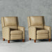Parker Living Connor - Luxe Latte Power Cordless High Leg Recliner P2 Two Pack