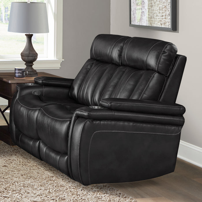 Parker Living Royce - Midnight Power Reclining Sofa Loveseat and Recliner