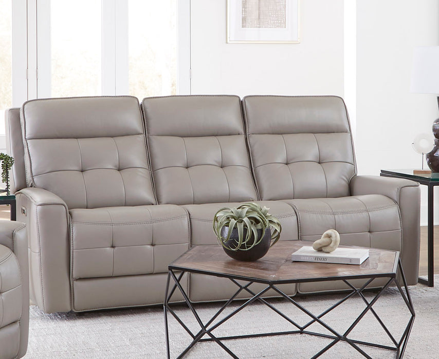 Parker Living Canterbury - Pewter Power Reclining Zero Gravity Sofa Loveseat and Recliner