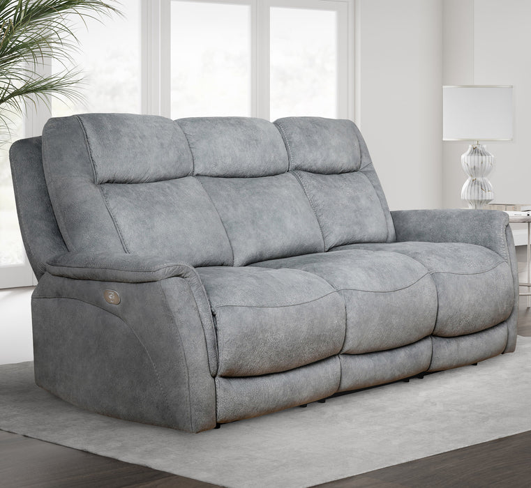Parker Living Linus - Hudson Grey Power Reclining Sofa and Recliner