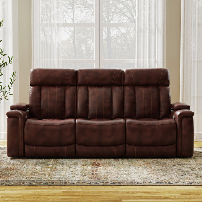 Parker Living Royce - Fantom Brown Power Reclining Sofa Loveseat and Recliner