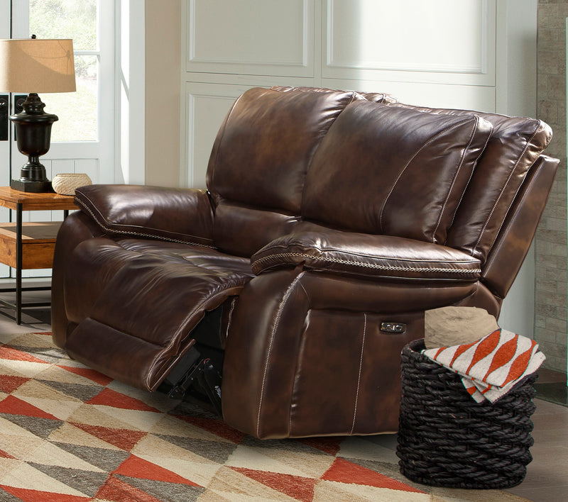 Parker Living Vail - Burnt Sienna Power Reclining Sofa Loveseat and Recliner