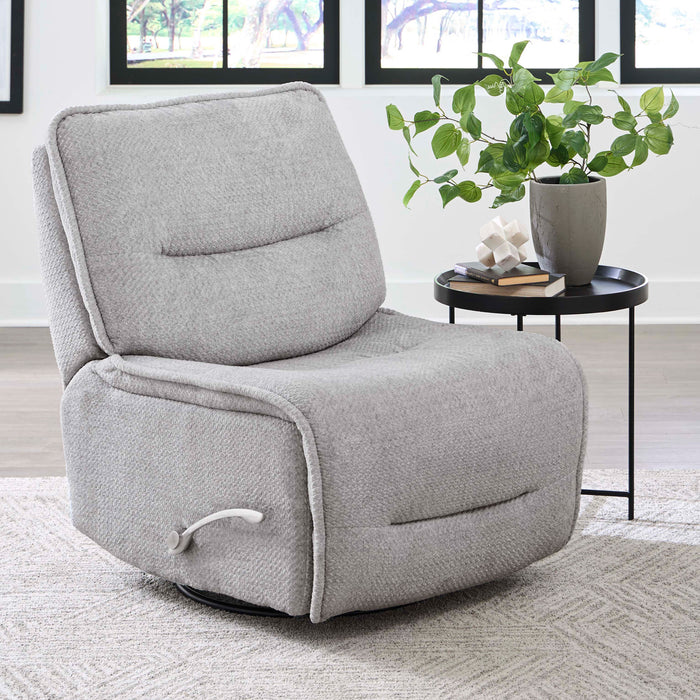 Parker Living Leo - Silver Fox Armless Recliner