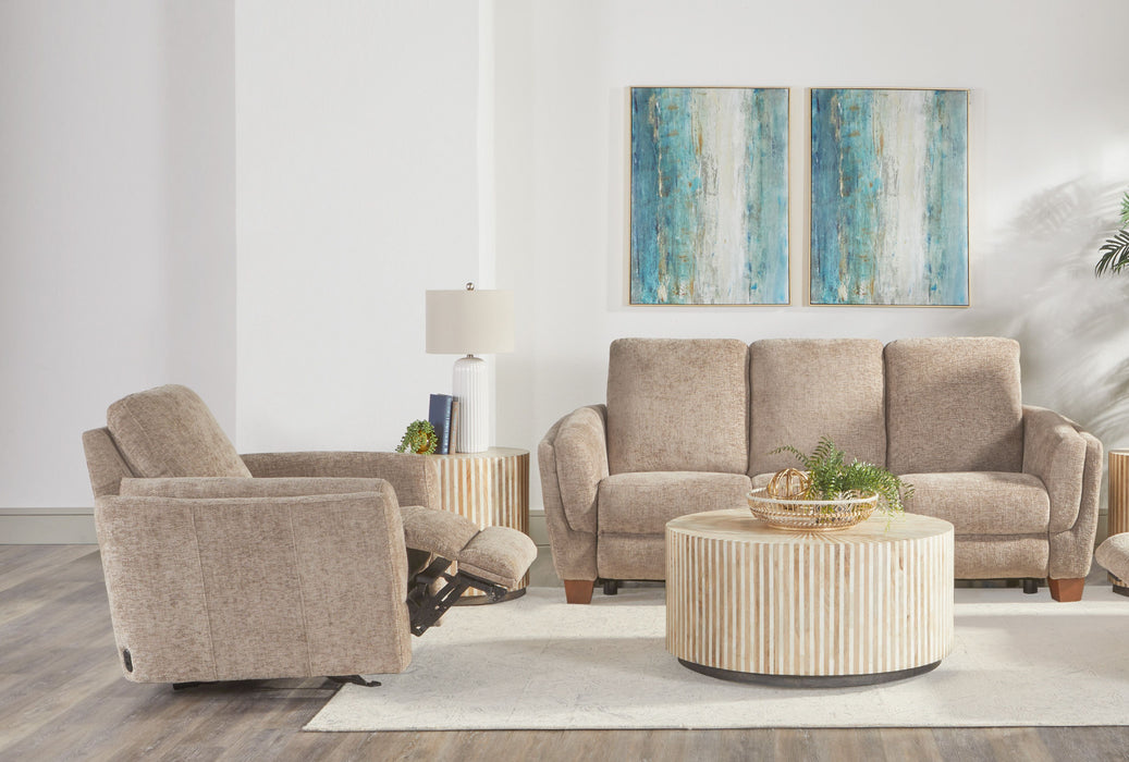Parker Living Morehead - Biscotti Power Reclining Sofa and Recliner