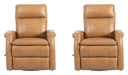 Parker Living Bristol - Russet Swivel Glider Recliner Two Pack