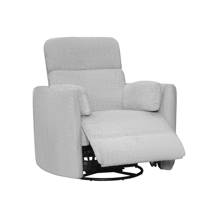 Parker Living Radius - Angora Linen Manual Swivel Recliner