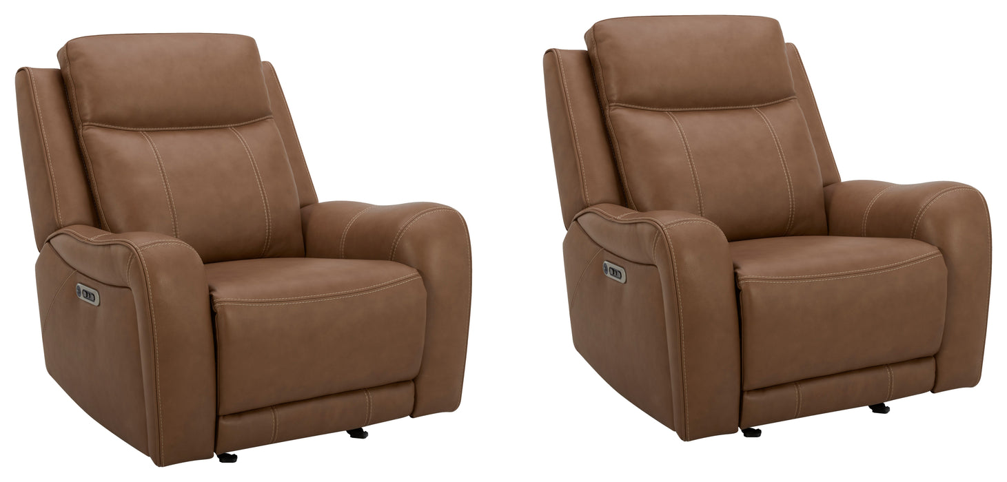 Parker Living Haywood - Butternut Power Glider Recliner Two Pack