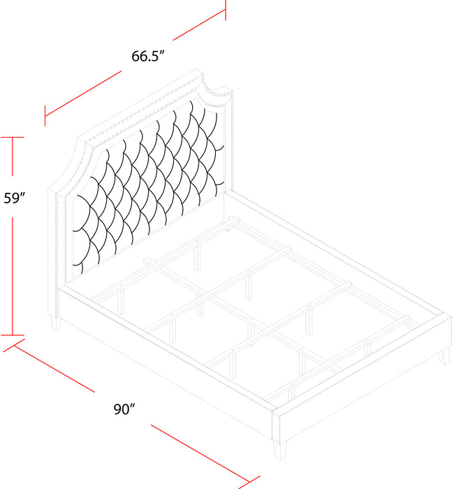 Parker Living Sleep Jasmine - Flannel Queen Bed