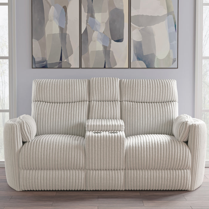 Parker Living Radius - Mega Ivory Power Reclining Sofa Loveseat and Recliner