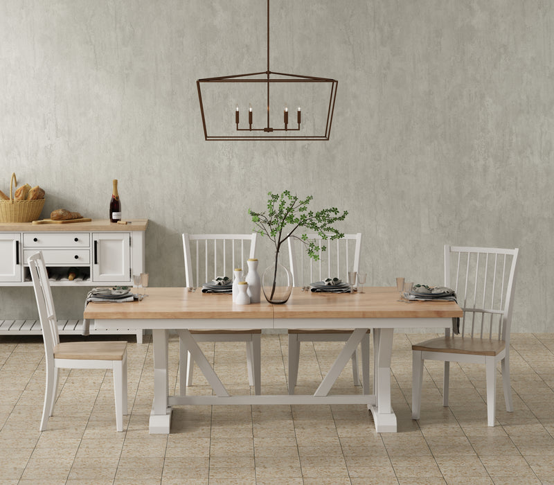 Parker House Americana Modern Dining 88 In. Trestle Extendable Dining Table