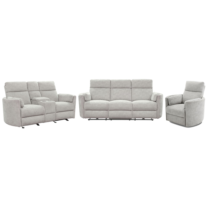 Parker Living Radius - Mineral Power Reclining Sofa Loveseat and Recliner