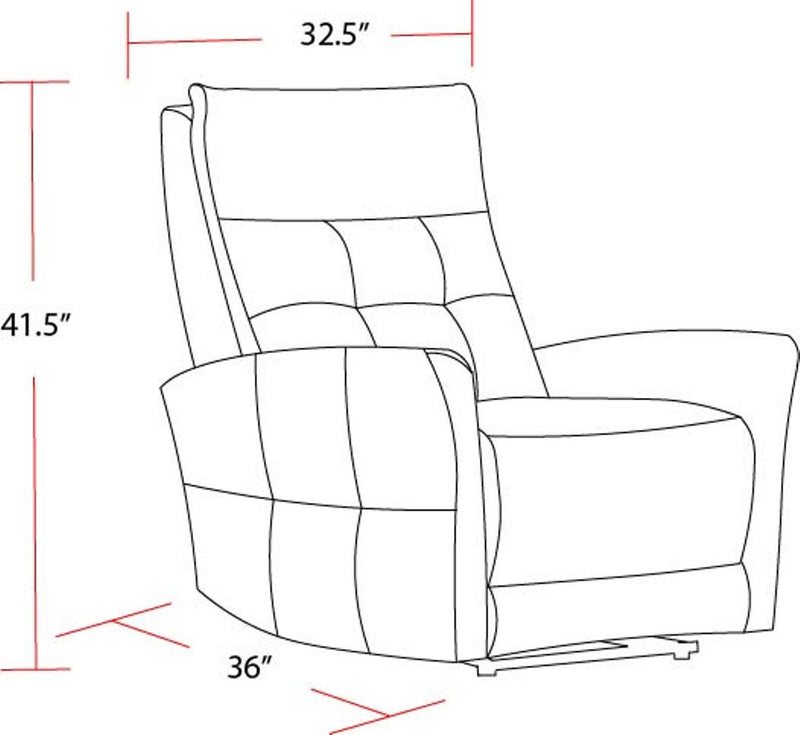 Parker Living Gershwin - Lucca Butterscotch Zero Gravity Power Recliner