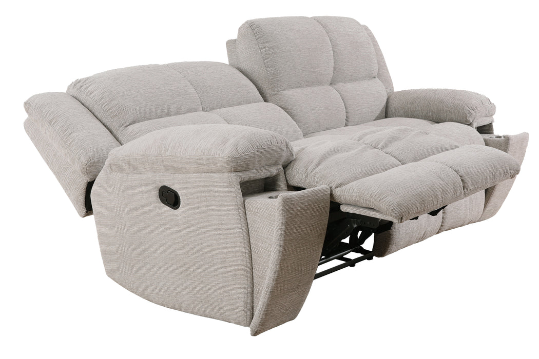 Parker Living Buster - Opal Taupe Manual Reclining Sofa