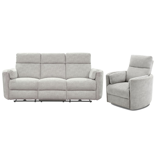 Parker Living Radius - Mineral Power Reclining Sofa and Recliner
