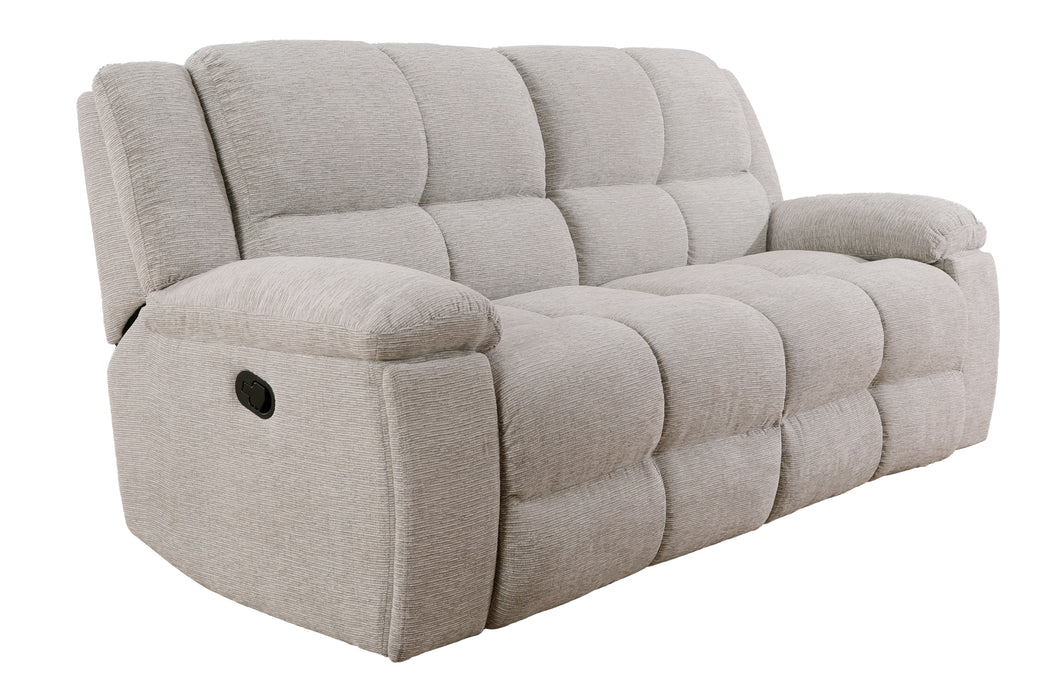 Parker Living Buster - Opal Taupe Manual Reclining Sofa Loveseat and Recliner