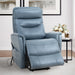 Parker Living Gemini - Softy Azure Power Lift Recliner with Articulating Headrest