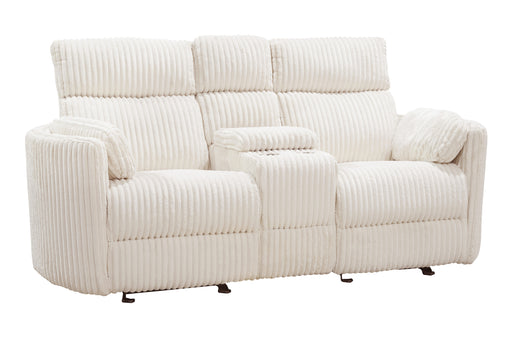 Parker Living Radius - Mega Ivory Power Glider Reclining Console Loveseat
