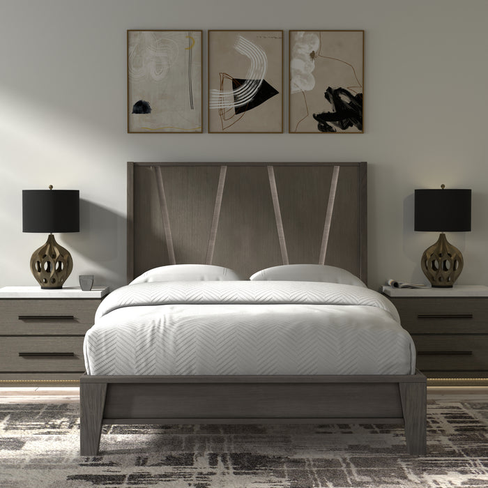 Parker House Pure Modern Bedroom Queen Panel Bed