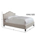 Parker Living Sleep Jamie - Flour King Bed