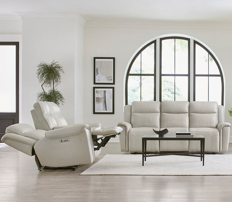 Parker Living Atlantis - Whisper Ivory Power Reclining Zero Gravity Sofa and Loveseat