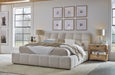 Parker Living Sleep Escape - Fluffy River Rock Queen Upholstered Bed