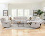Parker Living Buster - Opal Taupe Manual Reclining Sofa Loveseat and Recliner
