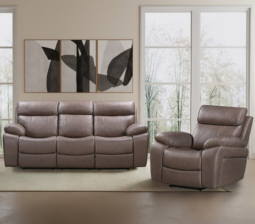 Parker Living Theon - Stokes Toffee Manual Reclining Sofa and Recliner