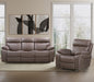 Parker Living Theon - Stokes Toffee Manual Reclining Sofa and Recliner